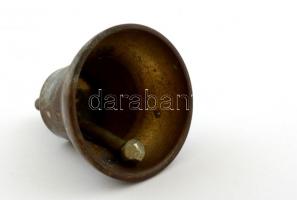 1 db bronz csengettyű, m: 5,5 cm