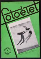 1944 Fotoélet. Fotóművészeti és tudományos szaklap. Szerk. és kiadó: Gyulai Ferenc. (1944. 1-12. sz....