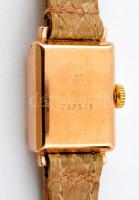 Csajka arany(Au) 14K tokos női mechanikus karóra, jelzett, működik, br: 11,1 g