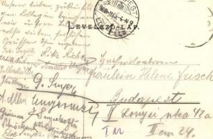 Nagyszeben, Hermannstadt, Sibiu; Kirscher Unicum Kávéháza és étterme. Lichtdruck v. Jos. Drotleff / ...