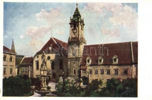 Pozsony, Pressburg, Bratislava; Városháza, Művészlevelezőlap Hausner H. 7031/7. / town hall