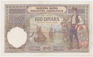 Jugoszlávia 1929. 100D "I. Sándor" vízjel T:III
Yugoslavia 1929. 100 Dinara with "Al...