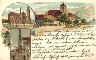 Kassa, Kosice; Kosmos Műintézet kiadása / litho art postcard