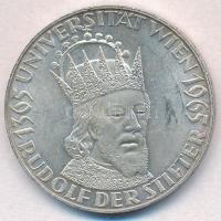 Ausztria 1965. 50Sch Ag "Bécsi Egyetem" T:2 kis ph. Austria 1965. 50 Schilling Ag "Vienna University" C:XF small edge error