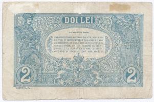 Románia 1915. 2L T:III apró szakadás
Romania 1915. 2 Lei C:F small tear
Krause 18