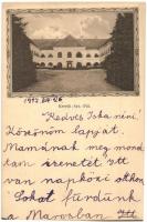 Kerelőszentpál, Sanpaul; Haller kastély, kiadja Julius Kiennast / castle, Art Nouveau (EB)