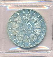 Ausztria 1973. 50Sch Ag "500 éves a Bummerlhaus" lezárt vákuumcsomagolásban T:1,1-(PP)
Au...