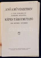 1936. október-november "A nő a művészetben" a 75-ik jubiláris év harmadik kiállításának ké...
