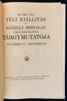 1935 Tavaszi Kiállítás és Székely Bertalan emlékkiáltás tárgymutatója. Budapest, 1942, Országos Magy...
