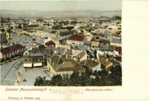 Marosvásárhely, Targu Mures; látkép, Petróczy G. kiadása / general view