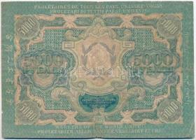 Szocialista Szövetségi Szovjet Köztársaság 1919. (1920) 5000R T:III ly.
Russian Socialist Federated...