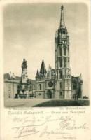 1899 Budapest I. Mátyás templom, litho