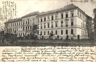 Kolozsvár, Cluj; Felső leányiskola / girl school (fa)