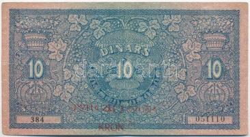 Szerb-Horvát-Szlovén Királyság 1919. 10D "40K" felülbélyegzéssel T:III
Kingdom of the Ser...