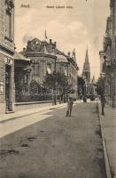 Arad, Szent László utca, Bloch H. kiadása / street