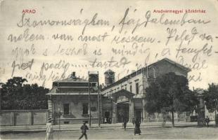 Arad, vármegyei közkórház, Kerpel Izsó kiadása / hospital (EK)