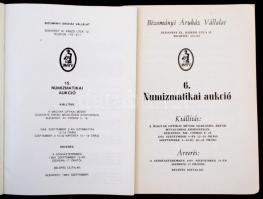 1979, 1989. 2 BÁV numizmatikai aukció katalógus + 1983 Óra és Ékszer katalógus
