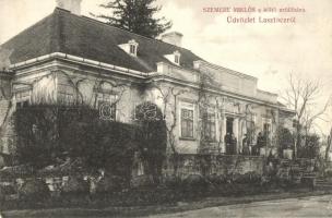 Lasztóc, Lastovce; Szemere Miklós költő szülőháza / birth house of Miklós Szemere (EK)