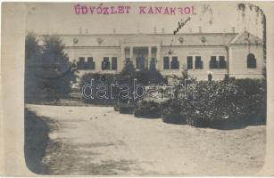 1909 Kanak, Konak; Báró Dániel-kastély / castle, photo