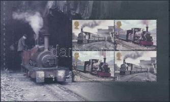 Vonat bélyegfüzetlap, Train stamp booklet sheet