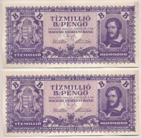 1946. 10.000.000BP (5x) kis festék a jobb felső sarokban T:I-