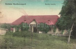 Mezőkaszony, Koson; Horthy kastély / castle (fl)