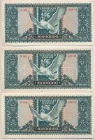 1946. 10.000.000P (5x) sorszámkövetők T:I-