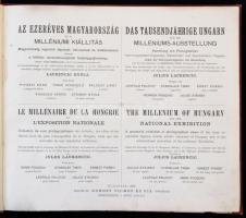 Az ezeréves Magyarország és a Milléniumi Kiállítás.
Magyarország legszebb tájainak, városainak és m...