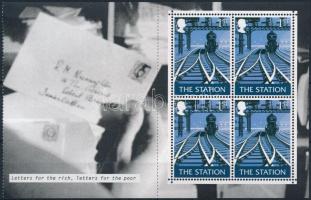 Vonat bélyegfüzetlap, Train stamp-booklet sheet