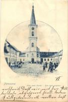 1899 Pancsova, Pancevo; Római katolikus templom / church (ázott / wet damage)