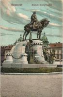 Kolozsvár, Cluj; Mátyás király szobor / statue