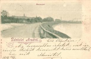 Arad, Maros part. Bloch H. / river bank
