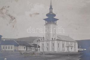 cca 1910 4 db felvidéki fotó (Gölnicbánya (2×), Tátra, Mecenzéf) / 4 Slovakia photos 11×8 cm