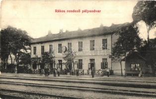 Budapest XIV. Rákosrendező vasútállomás, kiadja Kohn és Grünhut (EK)