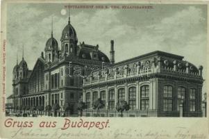 Budapest VI. Nyugati pályaudvar, Ottmar Zieher litho