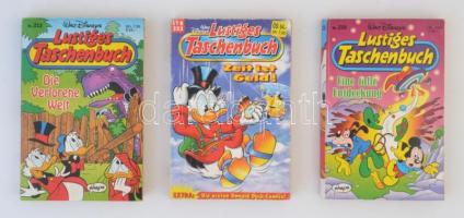1995, 1997 Walt Disney - Lustiges Taschenbuch(Zeit ist Geld, Eine tolle Entdeckung, Die Verlorene Welt), 3 db, német nyelven