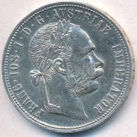 Ausztria 1884. 1Fl Ag "Ferenc József" T:1- Austria 1884. 1 Florin Ag "Franz Joseph" C:AU Krause KM#2222