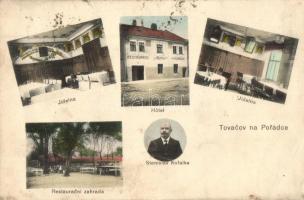 Tovacov, Hotel, restaurant, interior, Stanislav Koralka (ázott sarok / wet corner)
