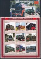Swiss trains minisheet + block Kínai vonatok kisív + blokk