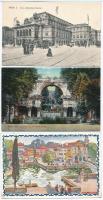 Vienna, Wien - 41 pre-1945 postcards, mixed quality