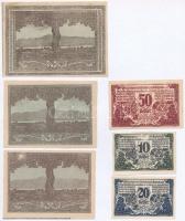 Ausztria / Krummnusbaum 1920. 10h-50h (3xklf) + Lambach 1920. 10h-50h (3klf) szükségpénzek T:I-II tű...