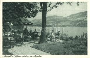 Schwarzindien am Mondsee, restaurant terrace (EK)