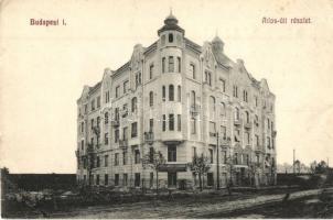 Budapest XI. Átlós út 54. (Bartók Béla út) bérház; Rogozsarszky Zsigmond asztalos üzlete (r)