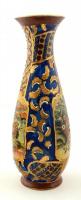 Kézzel festett japán szacuma váza 32 cm Hibátlan / Hand painted japanese ceramic vase