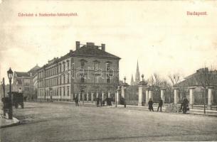 1905 Budapest XIV. Szekerész laktanya, zsinagóga