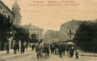 Ivano-Frankivsk, Stanislawów, Stanislau; Franz Josefs Platz / square (EK)