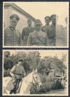 cca 1941 A Wehrmacht katonái a Don környékén, Ukrajna területén, 24 db privát katonai fotó / Wehrmac...