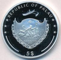 Palau 2006. 5$ Ag "Jobb egy uncia szerencse, mint egy font arany." T:PP
Palau 2006. 5 Dol...