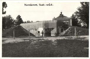 Komárom, Komárno; Cseh erőd az Erzsébet szigeten, Foto Wojtowicz kiadása / fortress