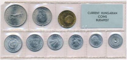 1976. 2f-10Ft 10db klf, érmés forgalmi sor fóliatokban T:1
Adamo FO9